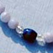Blue Lace Agate & Lapis Lazuli Gemstone Necklace N012 